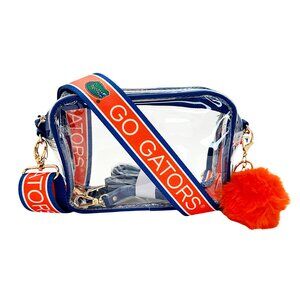 UF - Licensed - Go Gators | Game Day | Clear Purse | Adjustable Strap
